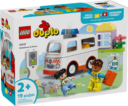 10447 Ambulance & Driver (Retired) LEGO DUPLO