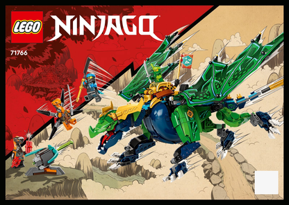 71766 Lloyd's Legendary Dragon (Used) LEGO Ninjago