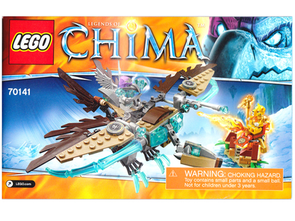 70141 Vardy's Ice Vulture Glider (Used) LEGO Legends of Chima