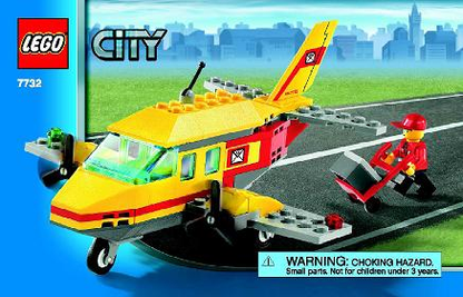 7732 Air Mail (Used) LEGO City