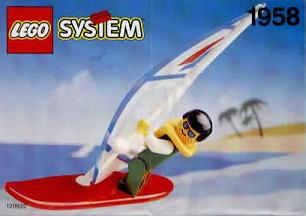 1958 Windsurfer (Used) LEGO Town