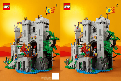10305 Lion Knights' Castle (Used) LEGO Icons