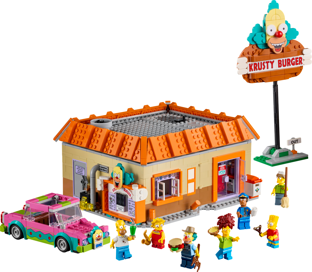 10352 Krusty Burger (Retired) LEGO Icons