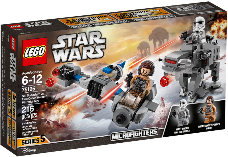 75195 Ski Speeder vs. First Order Walker Microfighters (Retired) LEGO Star Wars