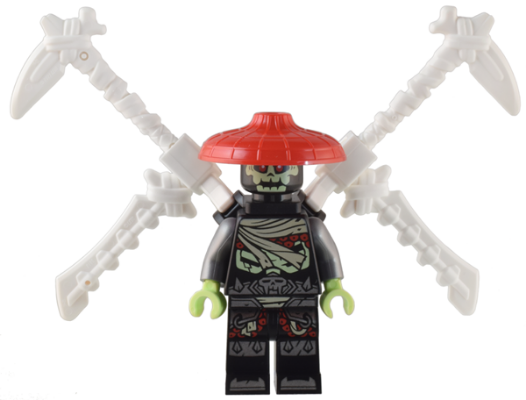 Bone Guard - Neck Bracket, Bone Swords and Sickles (njo0801)