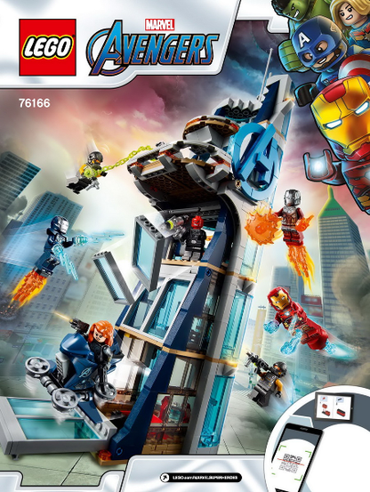 76166 Avengers Tower Battle (Used) LEGO Super Heroes