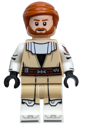 Obi-Wan Kenobi - Clone Wars, Printed Arms and Legs (sw1424)