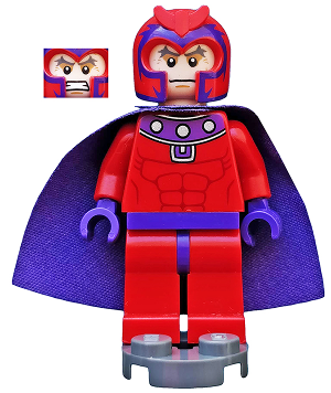 Magneto - Red Outfit, Cloth Cape (sh0031)
