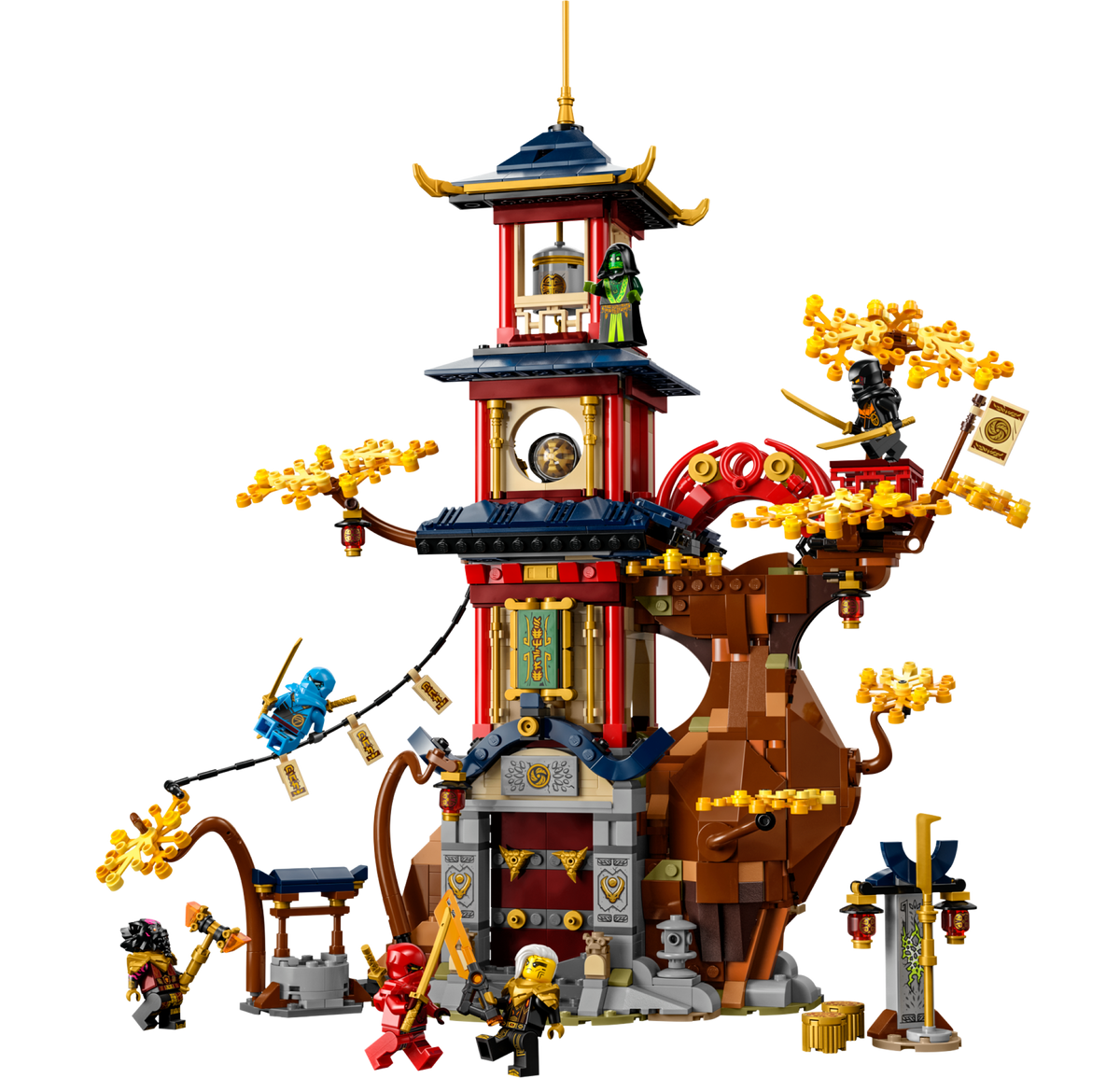 71795 Temple of the Dragon Energy Cores (Used) LEGO Ninjago