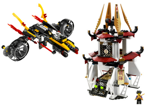 8107 Fight for the Golden Tower (Used) LEGO Exo-Force