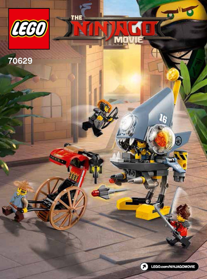 70629 Piranha Attack (Used) LEGO The LEGO Ninjago Movie