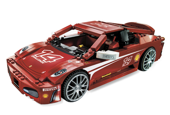 8143 Ferrari 1:17 F430 Challenge (Used) LEGO Racers