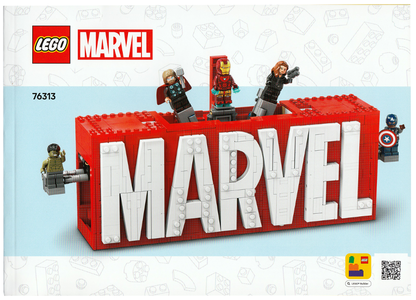 76313 MARVEL Logo (Used) LEGO Super Heroes