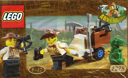 1278 Johnny Thunder & Baby T (Used) LEGO Adventurers