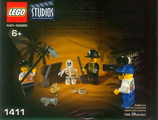 1411 Pirates Treasure Hunt (Used) LEGO Studios