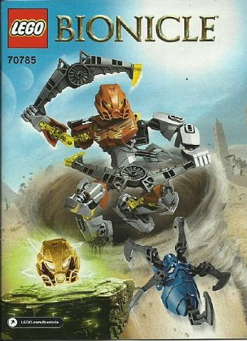 70785 Pohatu - Master of Stone (Used) LEGO BIONICLE