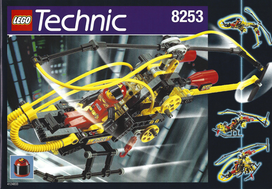 8253 Fire Helicopter (Certified) LEGO TECHNIC