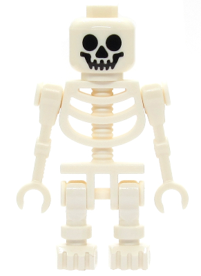Skeleton, Fantasy Era Torso with Standard Skull, Mechanical Arms Straight (gen019)