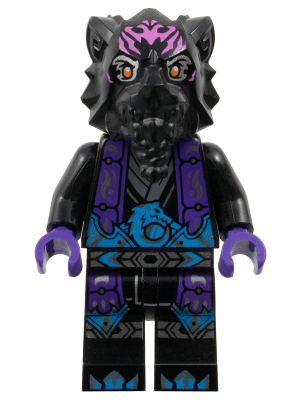 Lord Ras - Dark Pink Markings, Dark Purple Robe (njo0918)