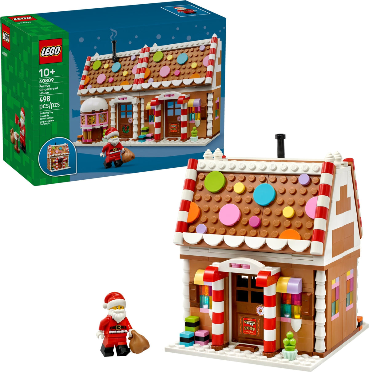 40809 Festive Gingerbread House