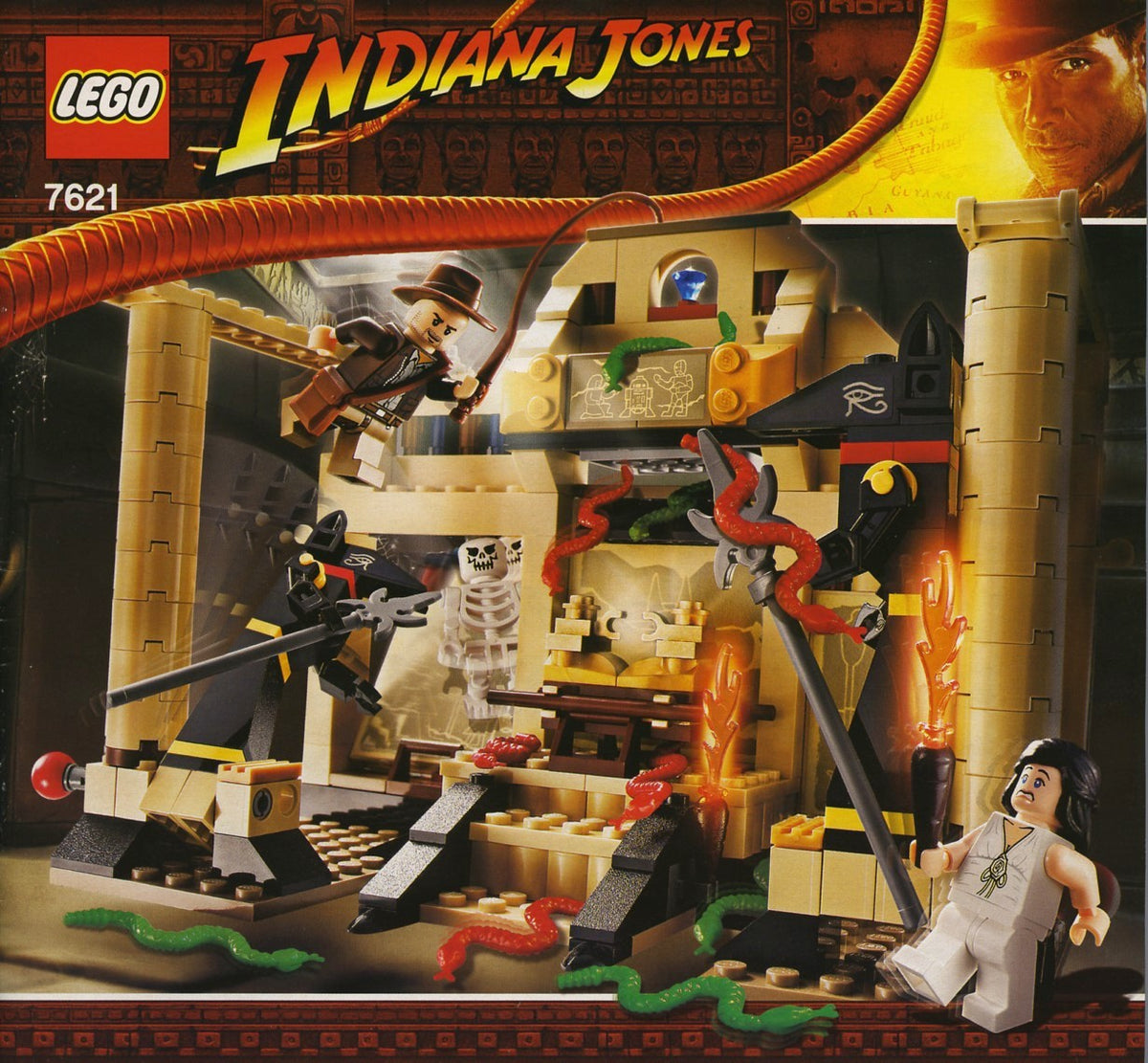 7621 Indiana Jones and the Lost Tomb (Used) LEGO Indiana Jones