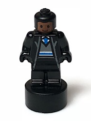 Ravenclaw Student Statuette / Trophy #3, Black Hair, Reddish Brown Face (90398pb035)