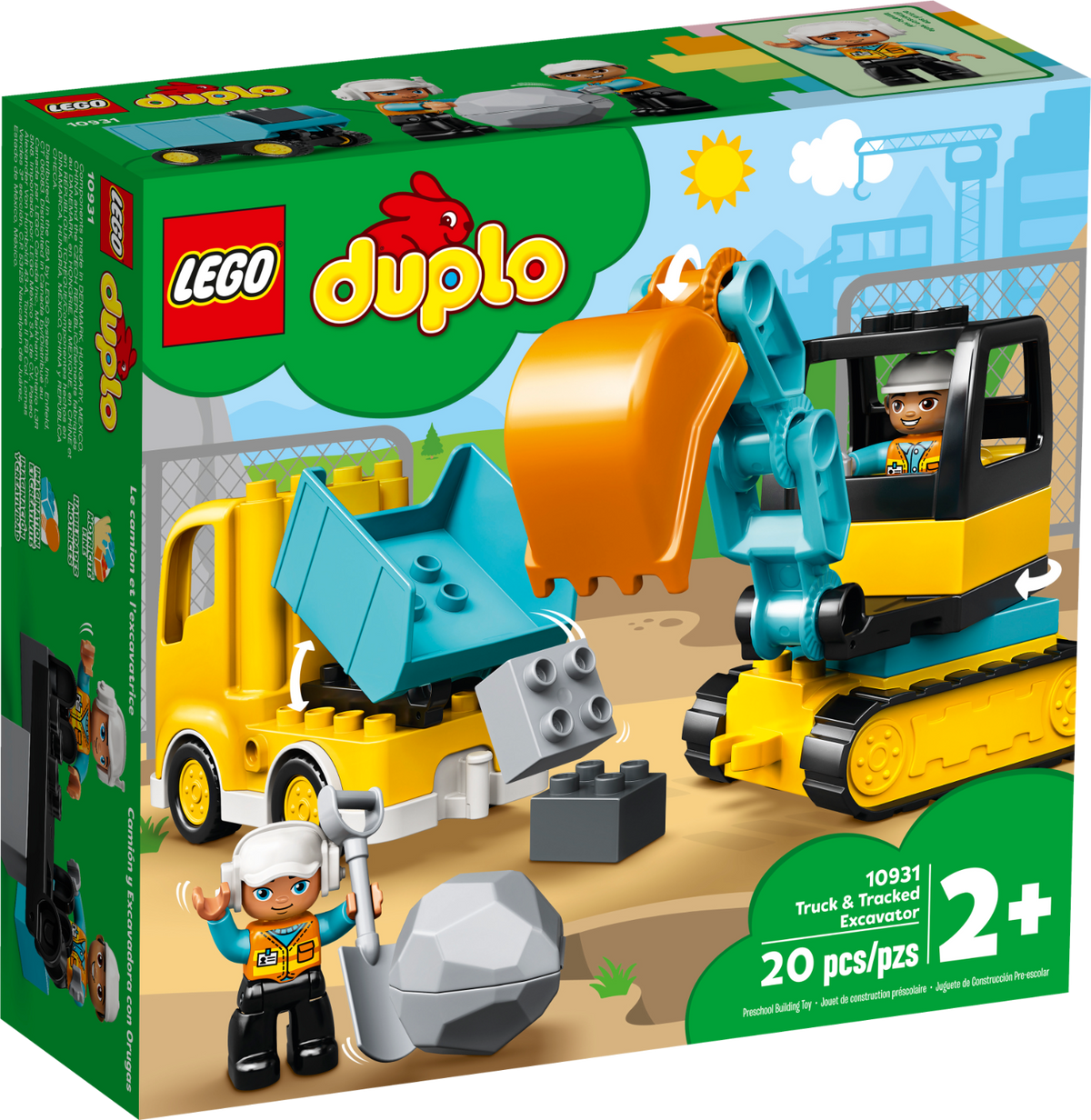 10931 Truck & Tracked Excavator