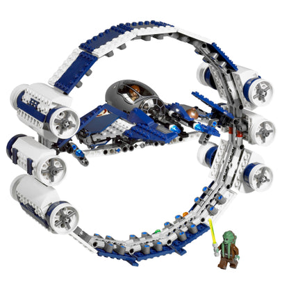 7661 Jedi Starfighter with Hyperdrive Booster Ring (Used) LEGO Star Wars