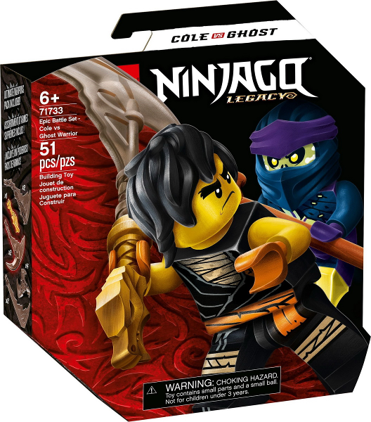 71733 Epic Battle Set - Cole vs. Ghost Warrior (Retired) LEGO Ninjago