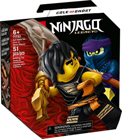 71733 Epic Battle Set - Cole vs. Ghost Warrior (Retired) LEGO Ninjago