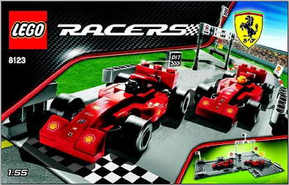 8123 Ferrari F1 Racers (Used) LEGO Racers