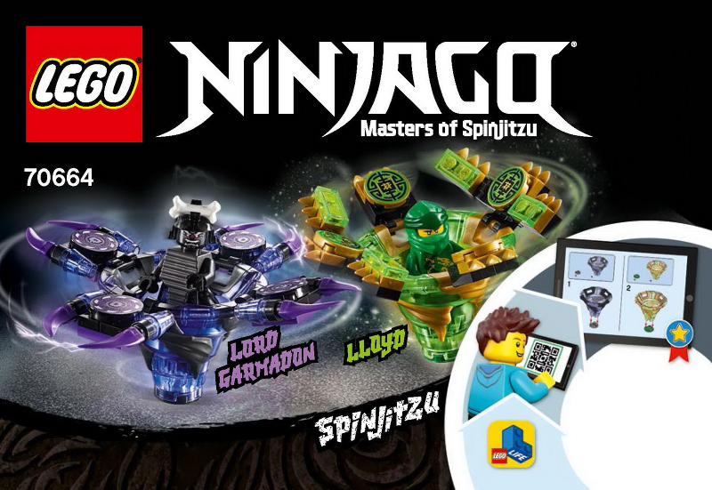 70664 Spinjitzu Lloyd vs. Garmadon (Used) LEGO Ninjago