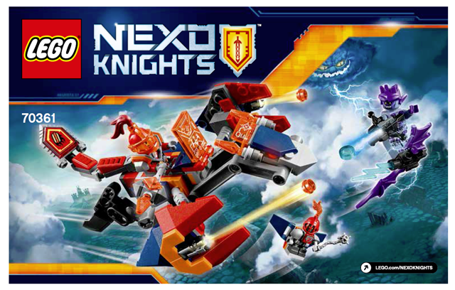 70361 Macy's Bot Drop Dragon (Certified) LEGO Nexo Knights