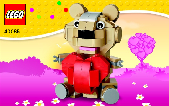 40085 LEGO Valentine (Used) LEGO Seasonal