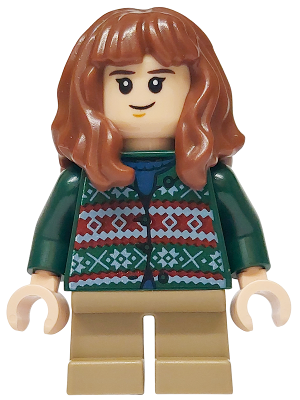 Hermione Granger - Dark Green Sweater, Dark Tan Short Legs (hp553)