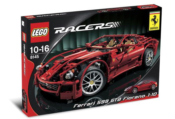 8145 Ferrari 599 GTB Fiorano 1:10 (Retired) LEGO Racers