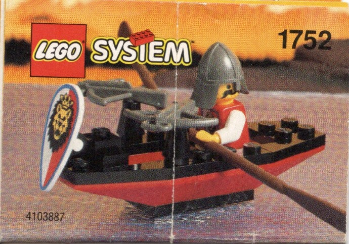 1752 Boat with Armor (Used) LEGO Castle