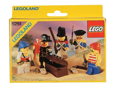 6251 Pirate Mini Figures (Retired) LEGO Pirates