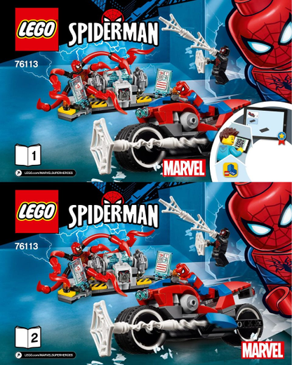 76113 Spider-Man Bike Rescue (Certified) LEGO Super Heroes