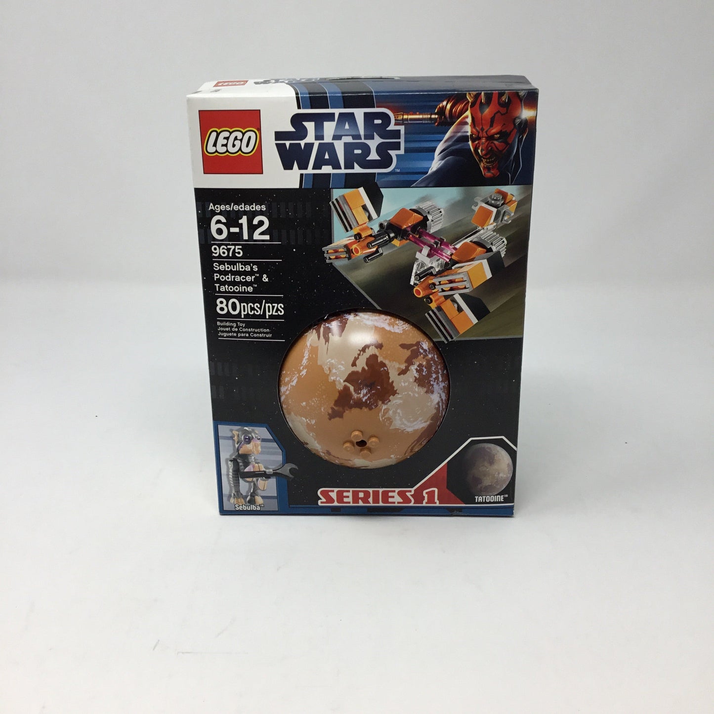 9675 Sebulbas Podracer and Tatoonie (Retired) LEGO Star Wars