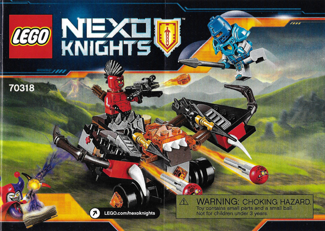 70318 The Glob Lobber (Certified) LEGO Nexo Knights