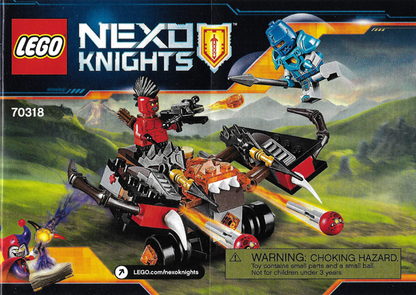 70318 The Glob Lobber (Certified) LEGO Nexo Knights
