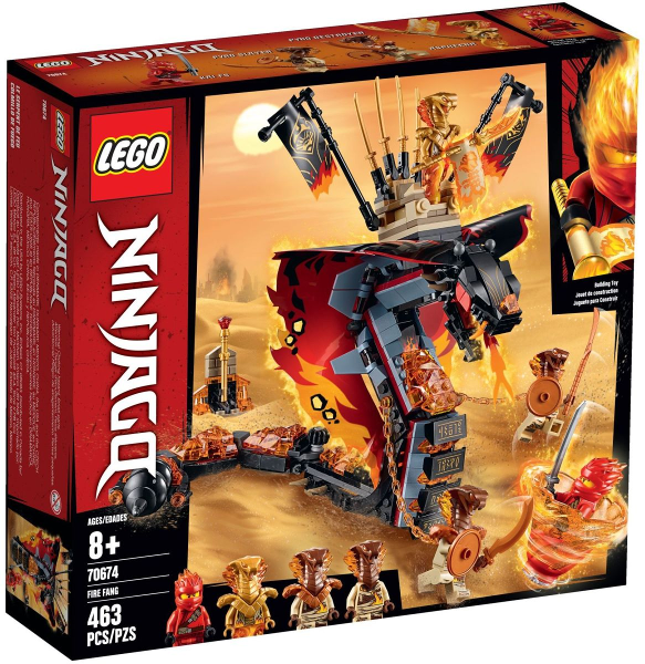 70674 Fire Fang (Retired) LEGO Ninjago
