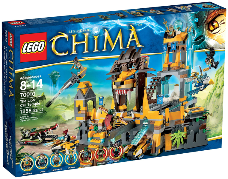 70010 The Lion CHI Temple (Retired) LEGO Legends of Chima