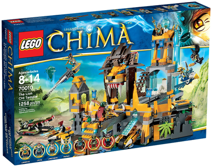 70010 The Lion CHI Temple (Retired) LEGO Legends of Chima