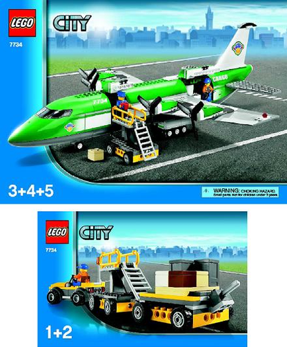 7734 Cargo Plane (Certified) LEGO City