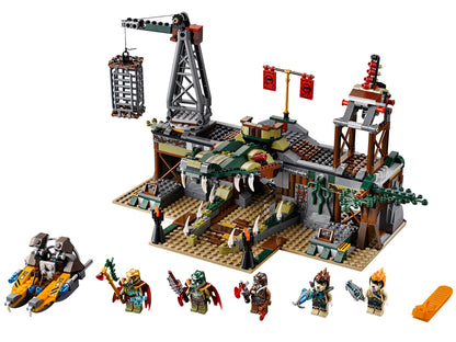 70014 The Croc Swamp Hideout (Retired) LEGO Legends of Chima