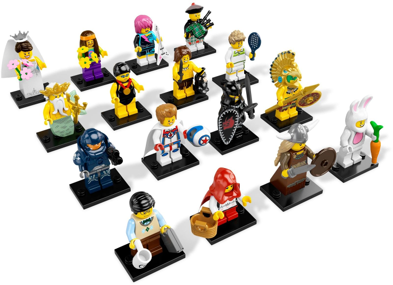 Hippie - Series 7 Collectible Minifigure (col07-11)