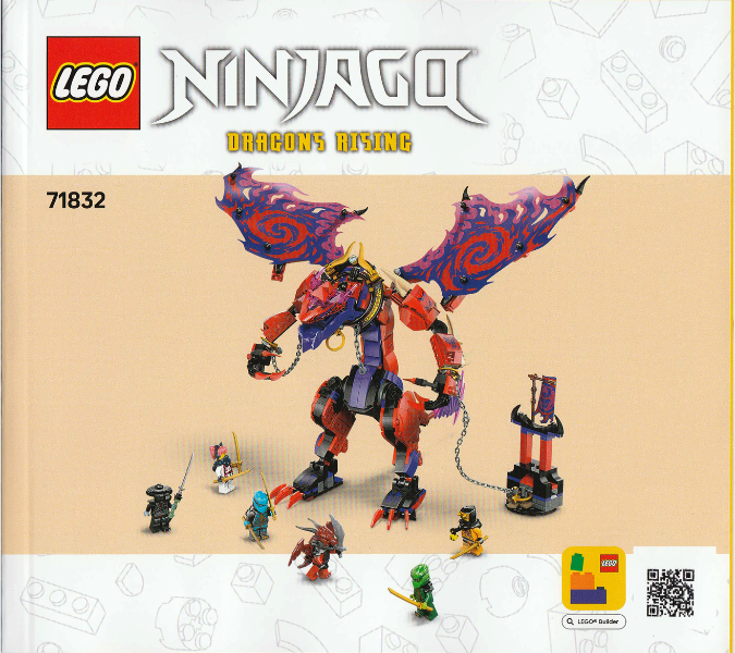 71832 Thunderfang Dragon of Chaos (Certified) LEGO Ninjago