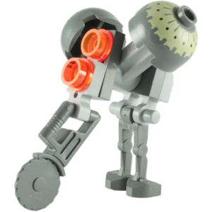 Buzz Droid - Dark Bluish Gray Dome Tops, Circular Blade Saw (sw0136)